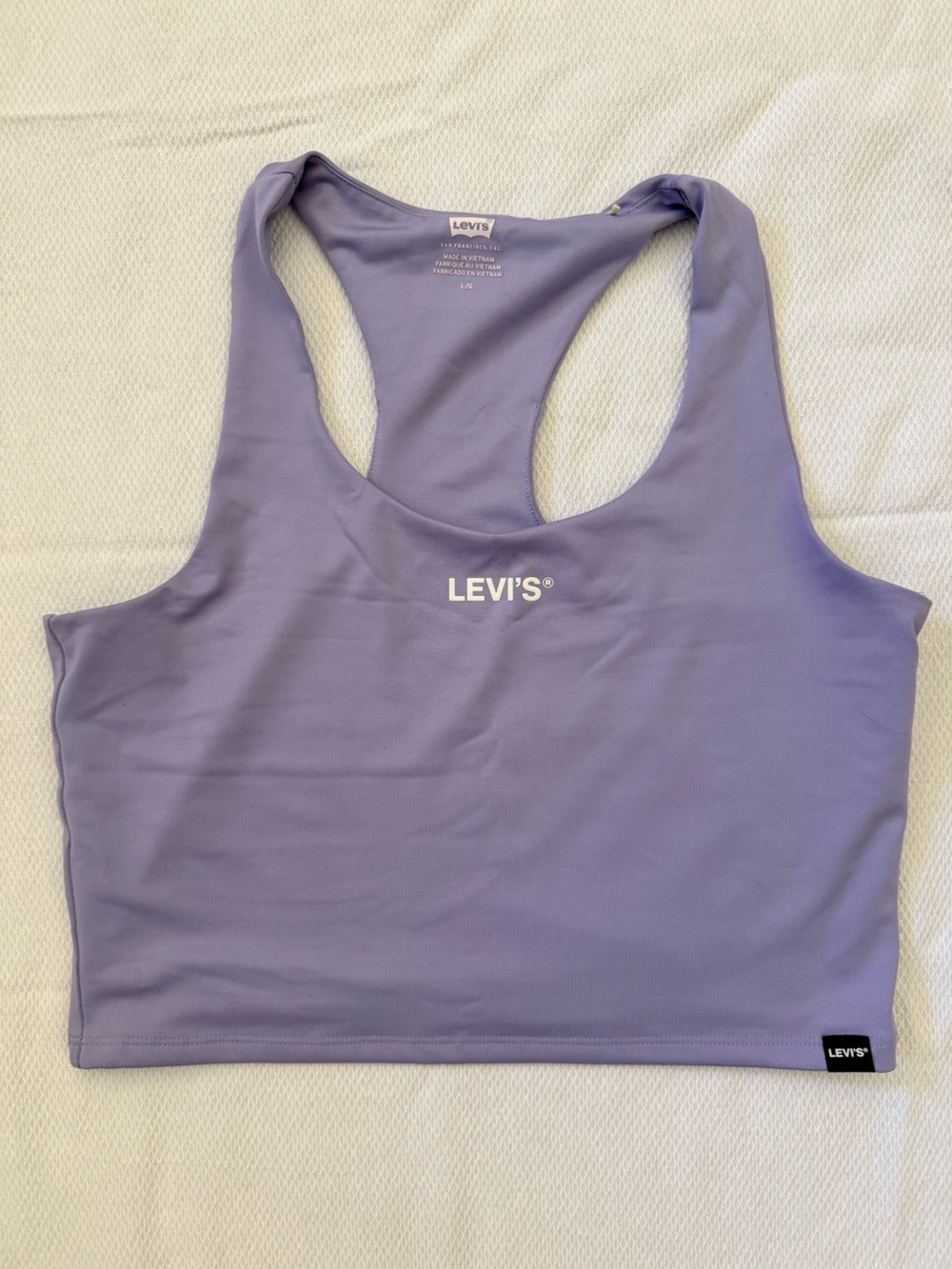 Levi's Lilac Logo Racerback Tank